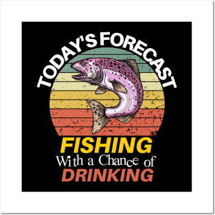 Fishing With a Chance of Drinking Posters and Art